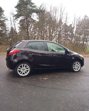 Mazda 2 cena 21800 przebieg: 114000, rok produkcji 2013 z Bolesławiec małe 232